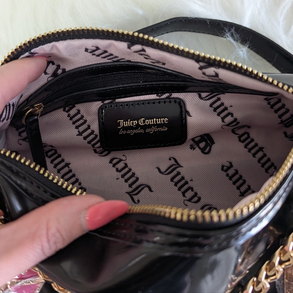 Juicy Couture Love Comes Softly Shoulder Bag w/ Dangling Charm Design 💌 - Picture 4 of 17